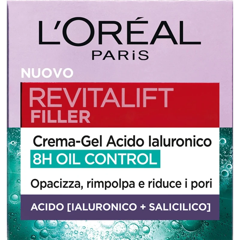 Loreal Revitalift Filler Crema Gel 8H Oil Control - 50ml