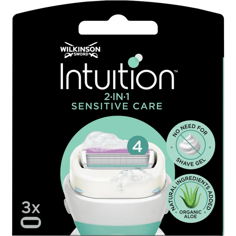 Wilkinson Lame Intuition 2in1 Sensitive Care - 3pz