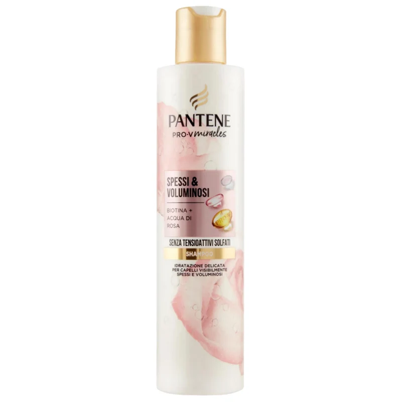 Pantene Shampoo Miracles Spessi e Voluminosi - 225ml