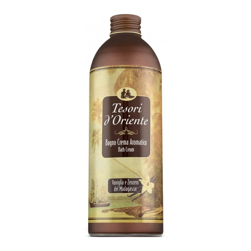 Tesori d'Oriente Bagno Crema Vaniglia e Zenzero 500Ml