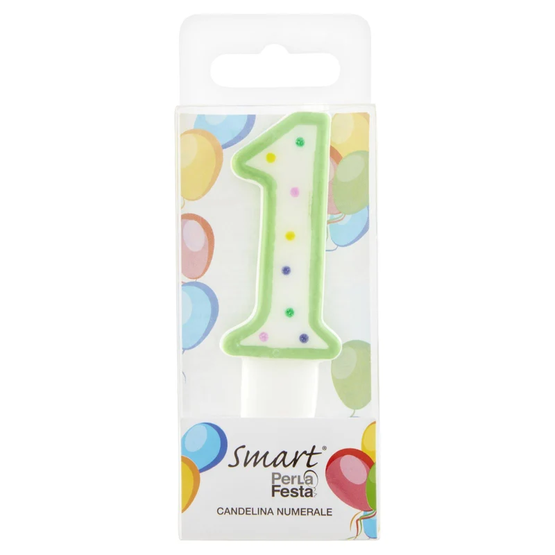 Smart PerLa Festa Candelina Numerale 1 1 pz