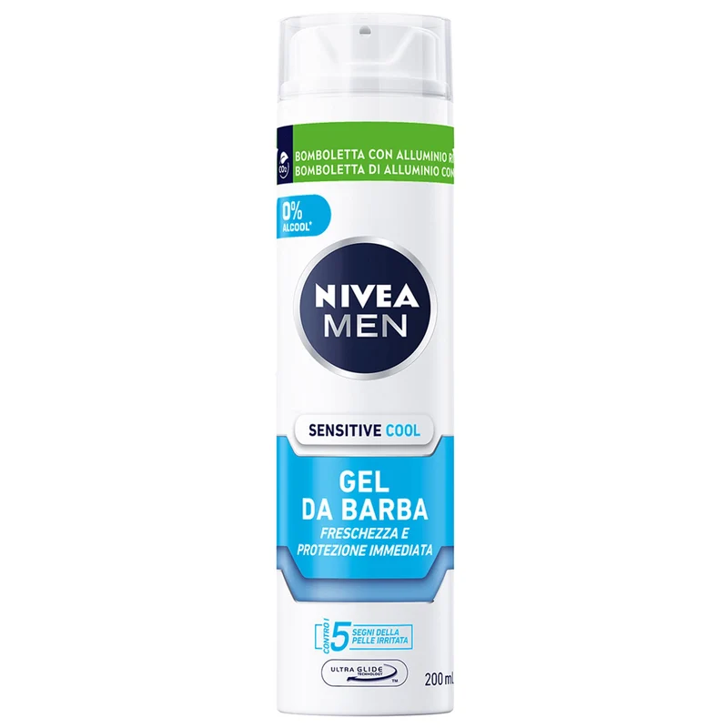 Nivea Men Gel Barba Sensitive Cool - 200ml