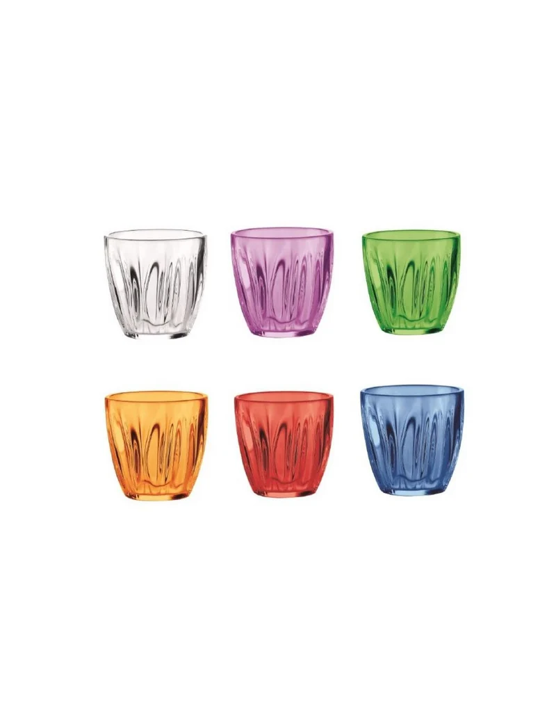 Fratelli Guzzini Spa - Set 6 Bicchieri Acqua Aqua