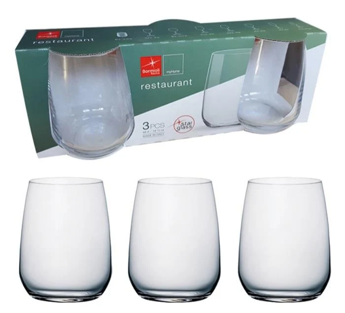 Bormioli Rocco - Bicchieri Acqua Restaurant - Tris da 3