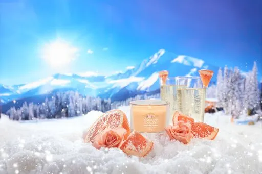 Yankee Candle - Candela votiva in vetro Slopeside Spritz