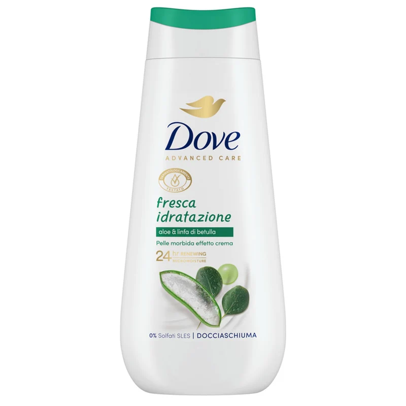 Dove Docciaschiuma Corpo 225ml - Fresca Idratazione