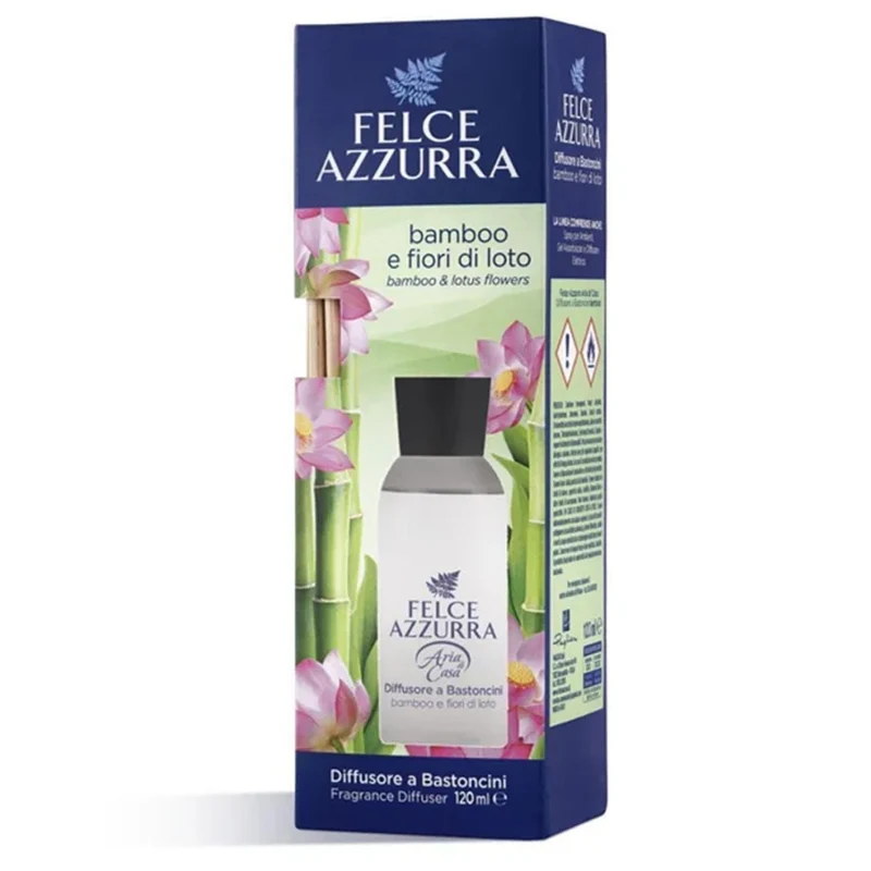Felce Azzurra Diffusore Ambiente 120ml - Bamboo e Fiori Loto