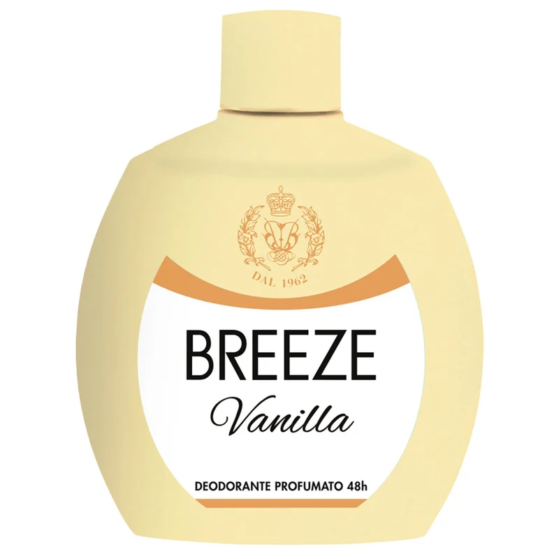 Breeze Deodorante Squeeze 100ml - Vanilla