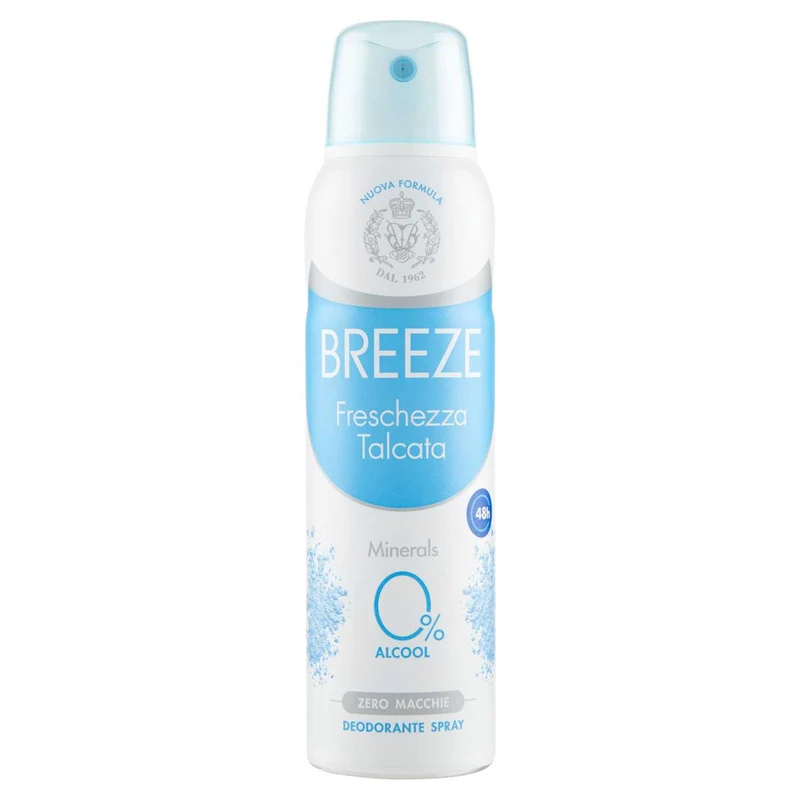 Breeze Deodorante Spray 150ml - Freschezza Talcata