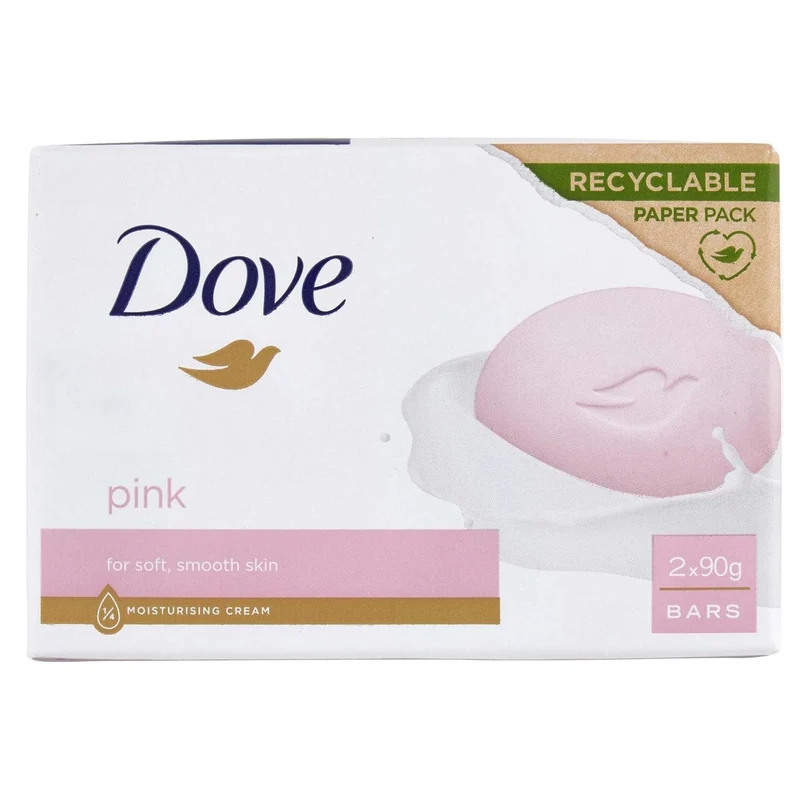 Dove Sapone Duro Pink - 2x90gr