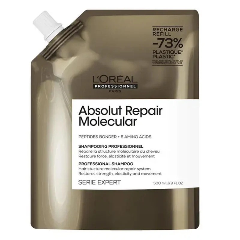Loreal Expert Absolut Repair Molecular Shampoo Riparatore - Ricarica 500ml
