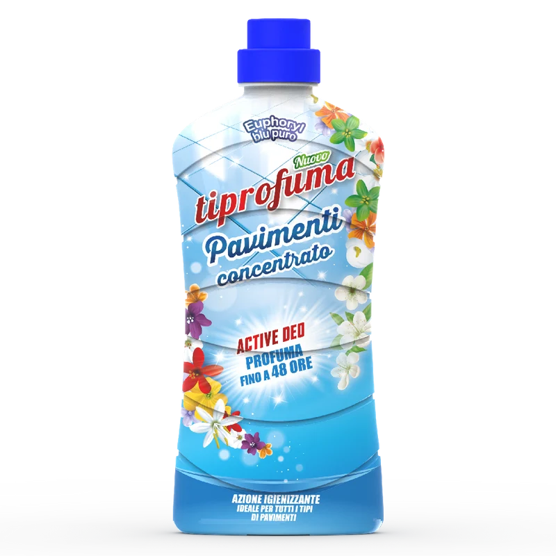 Tiprofuma Pavimenti Concentrato Euphoryl Blu Puro 1L