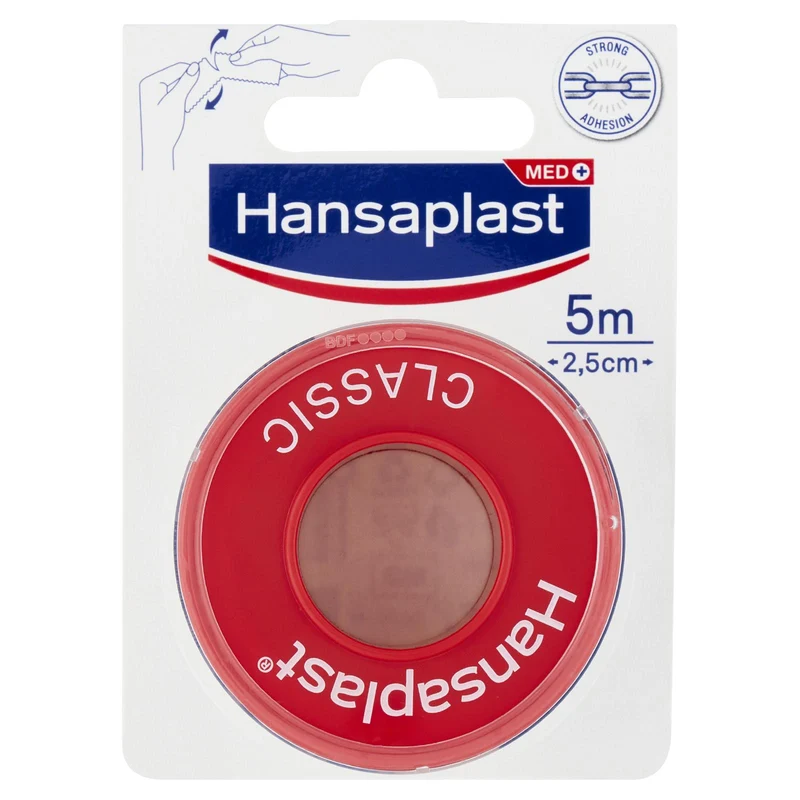 Hansaplast Med+ Classic 5 m 2,5 cm