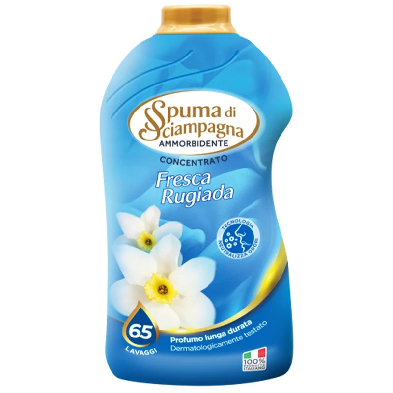 Spuma di Sciampagna Ammorbidente Concentrato 1300ml - Fresca Rugiada