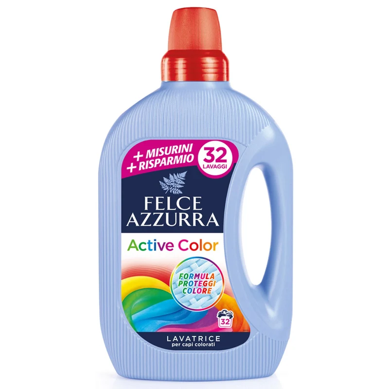 Felce Azzurra Detersivo Lavatrice 1595ml - Active Color