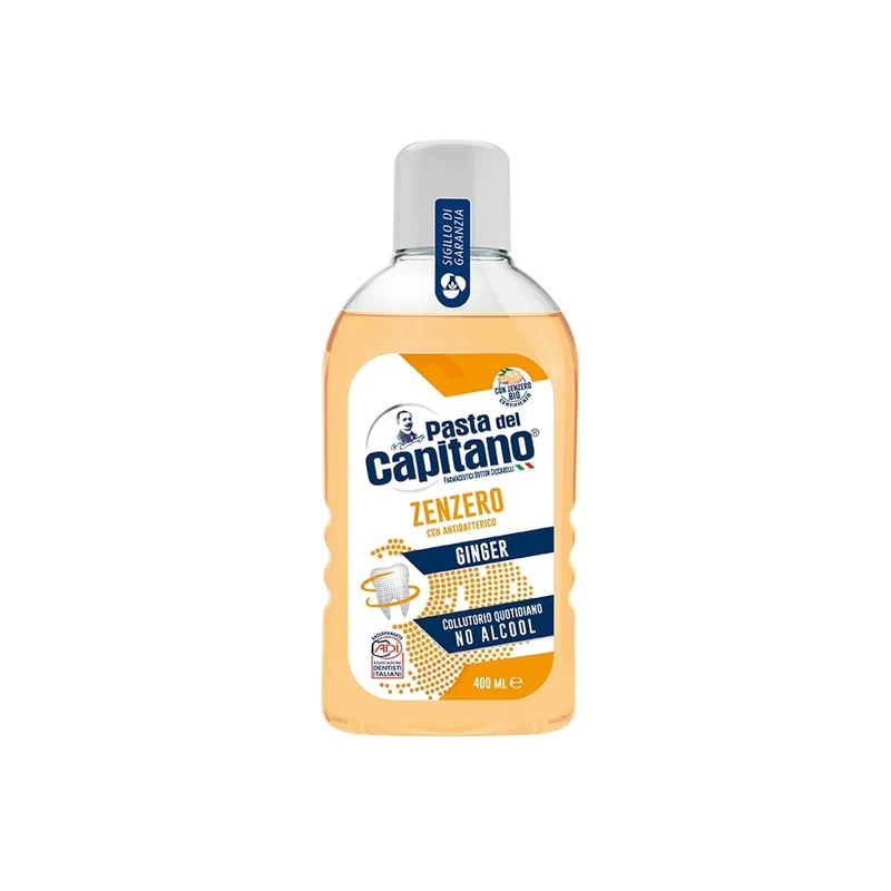 Capitano Colluttorio Zenzero e Antibatterico 400Ml