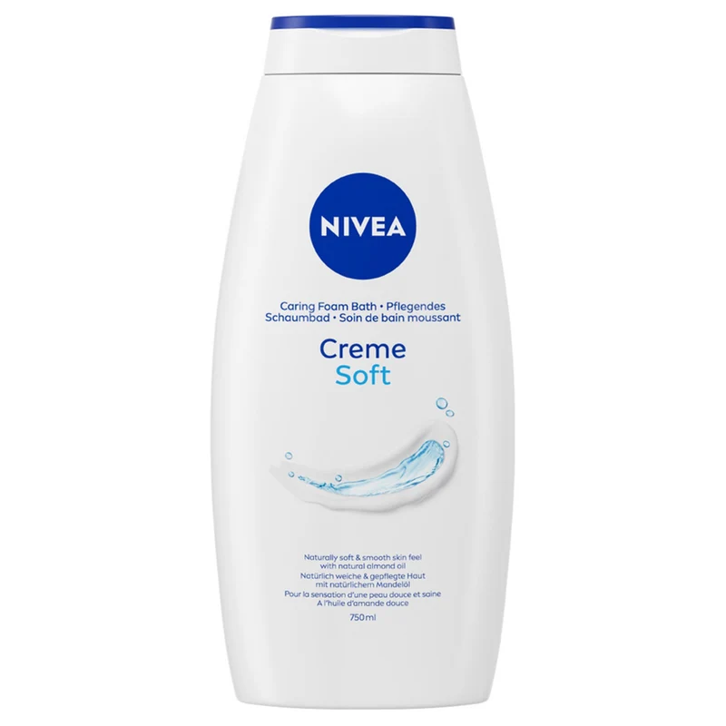 Nivea Bagno Crema Creme Soft - 750ml