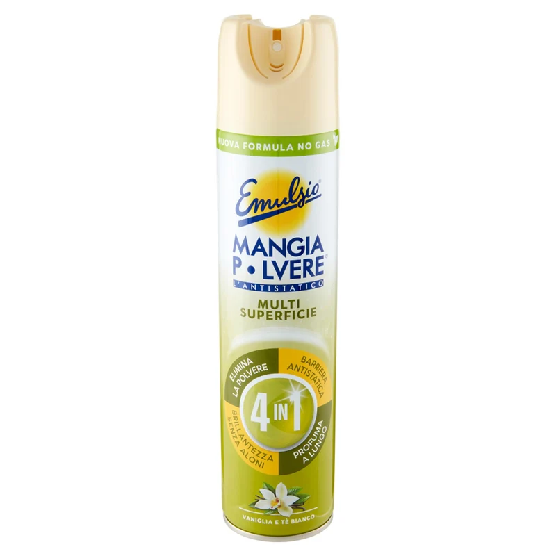 Emulsio Mangiapolvere Antistatico 300ml - Vaniglia