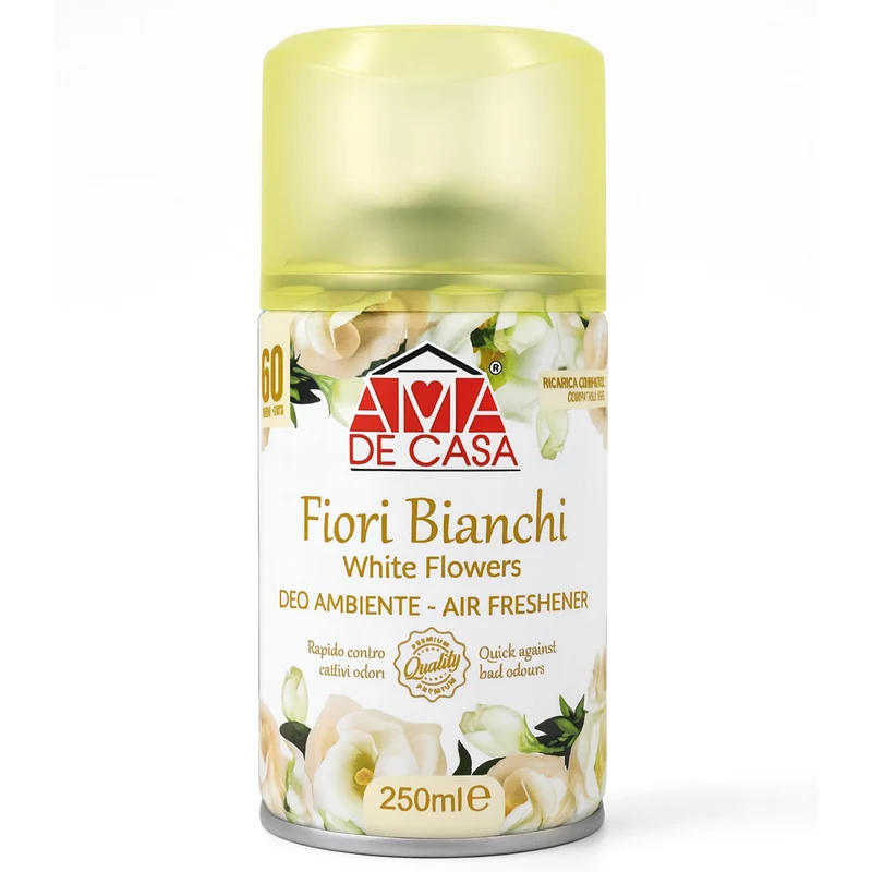 Ama de Casa Deodorante Spray Deo Matic 250ml - Fiori Bianchi