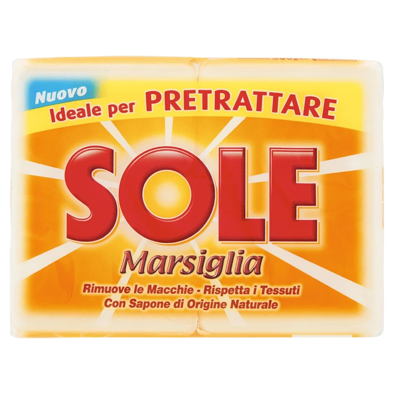 Sole Sapone per bucato Bianco 2 x 250 gr