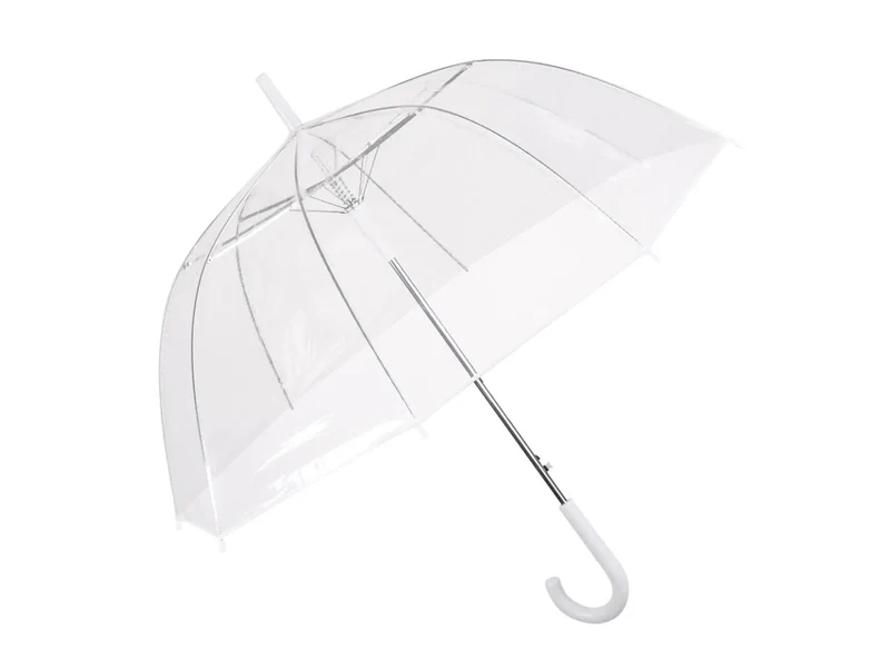 Perletti - Ombrello Donna automatico 61 cm Trasparente