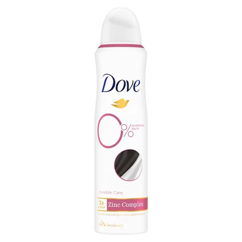 Dove Deodorante Spray Zero Invisible Care - 150ml