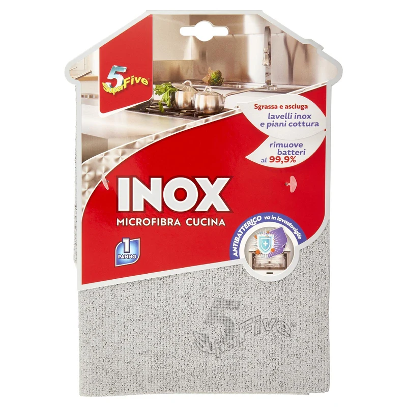 Super5 Inox Microfibra Cucina 1 pz