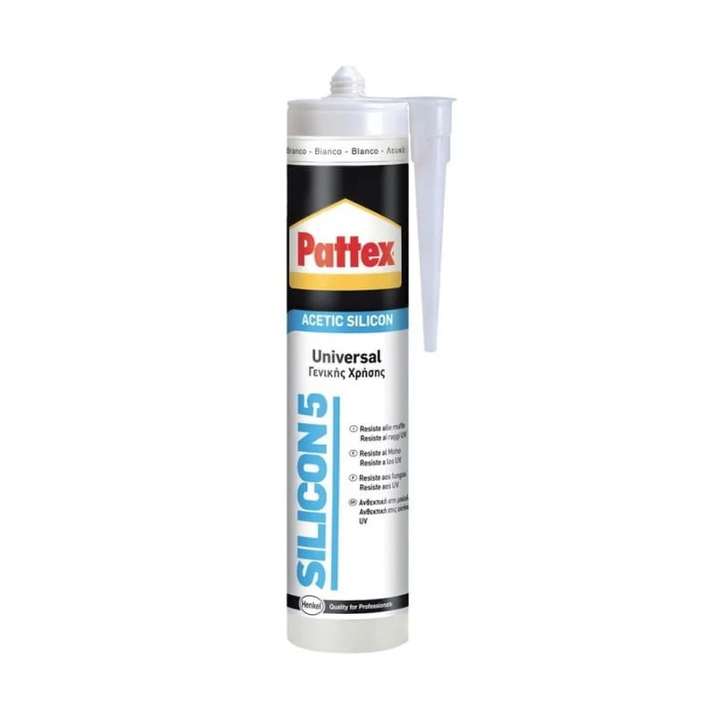 Pattex Silicone universale 280Ml trasp