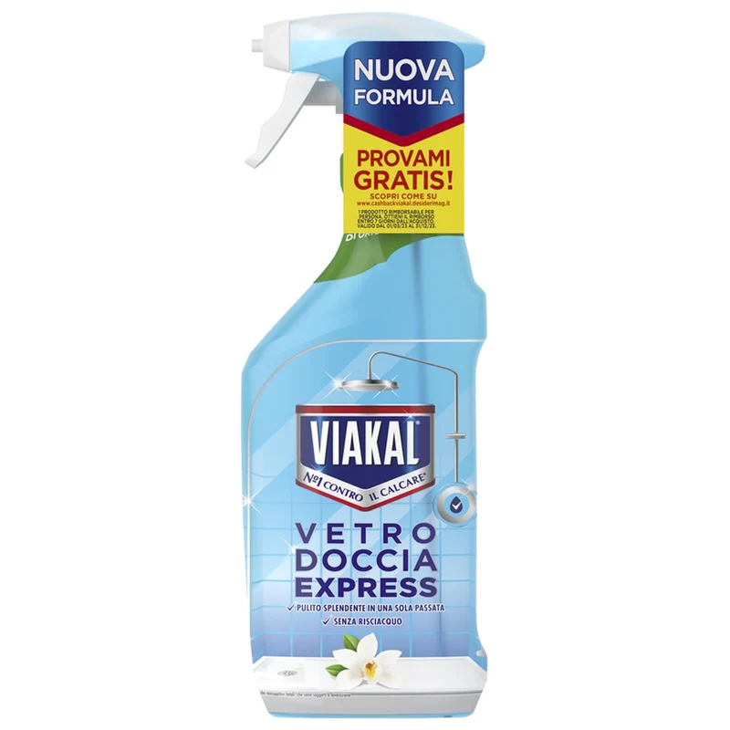 Viakal Spray Vetro Doccia Express - 470ml