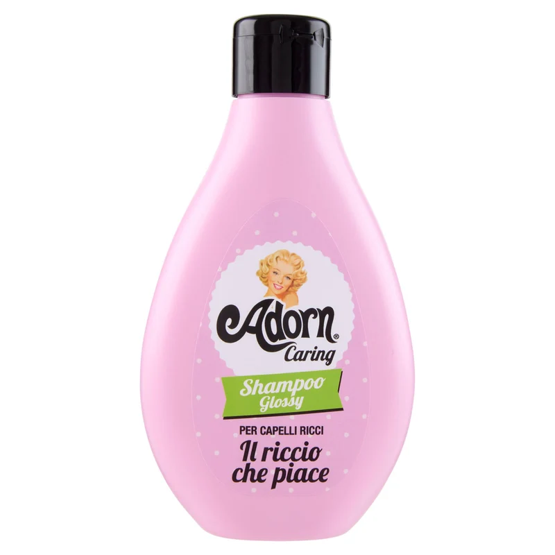 Adorn Caring Shampoo Glossy per Capelli Ricci il riccio che piace 250 ml