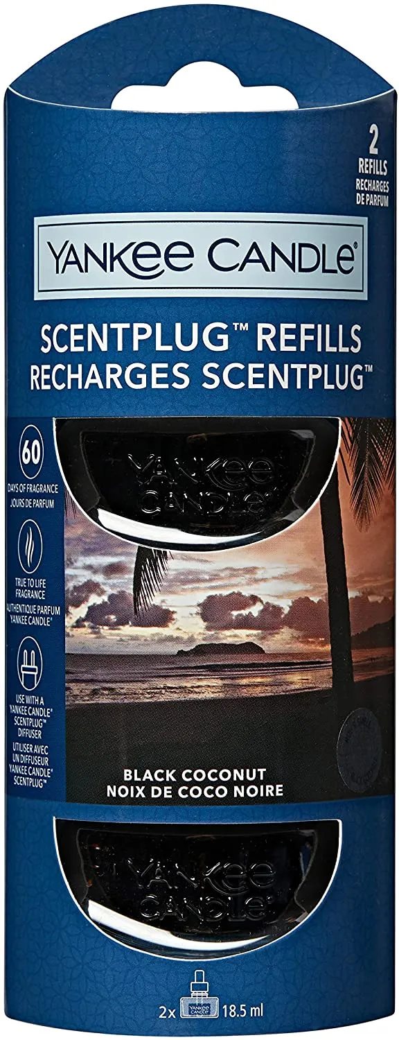 Yankee Candle - Ricarica Scent Plug Black Coconut - New