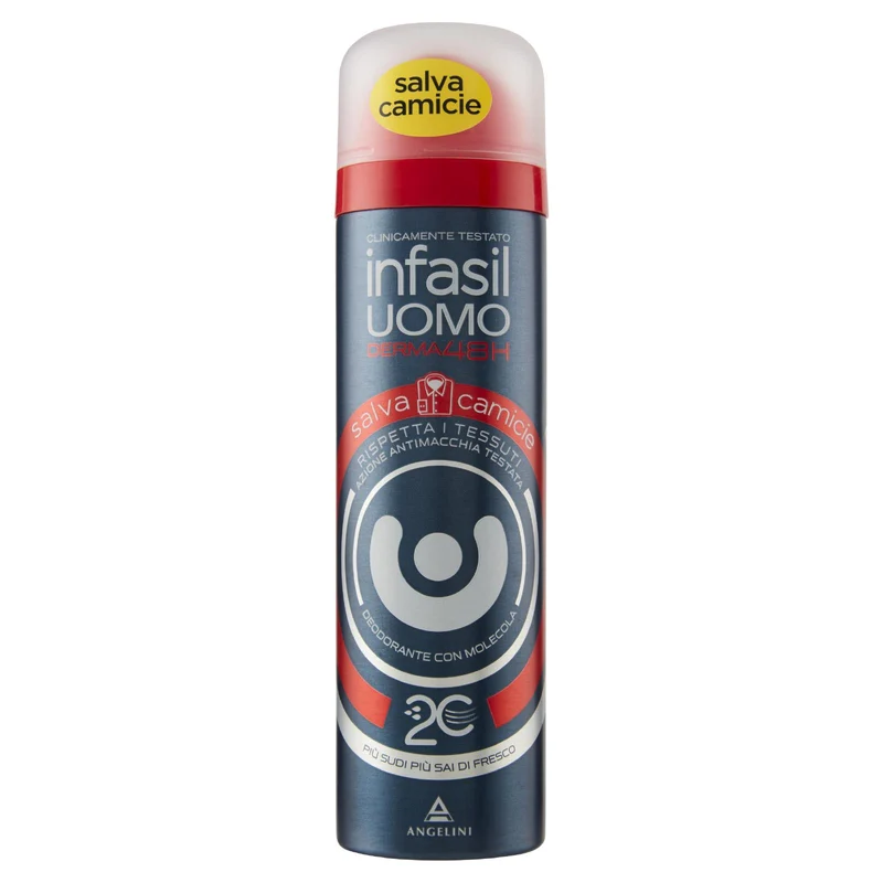 infasil Uomo Derma48H Deospray salva camicie 150 ml