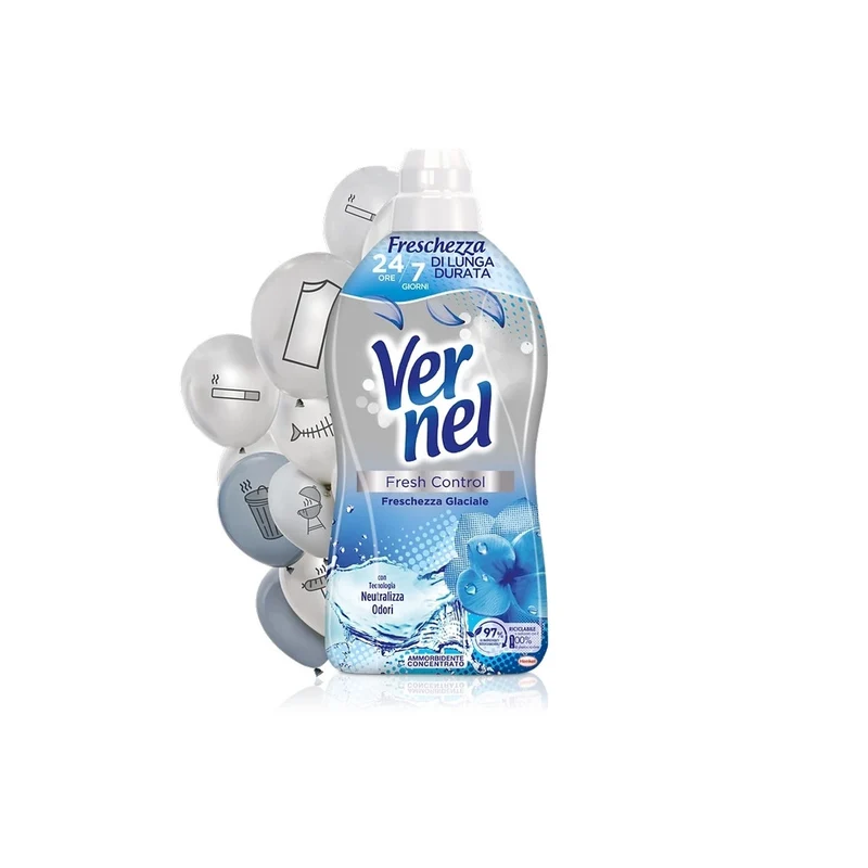 Vernel Ammorbidente Concentrato A/Odori Blu 700Ml