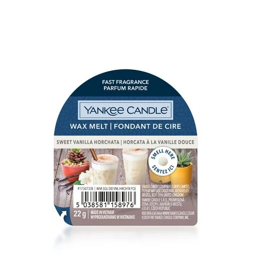 Yankee Candle - Cera da Fondere Sweet Vanilla Horchata