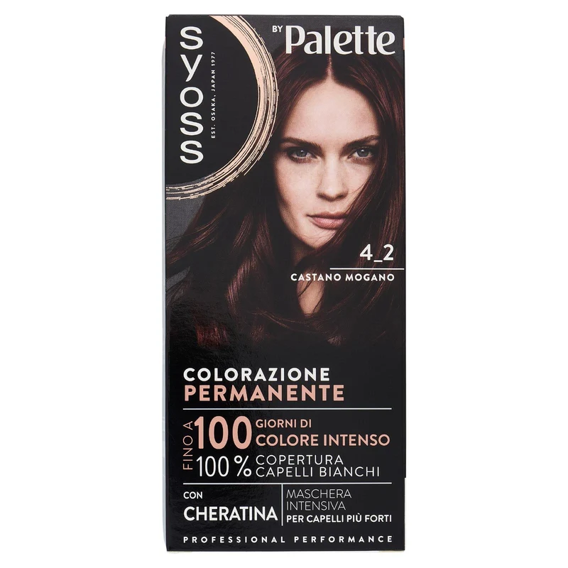 Syoss By Palette Colorazione Permanente 4_2 Castano Mogano