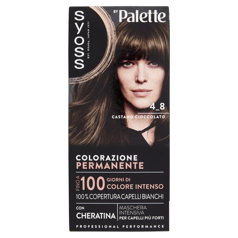 Syoss By Palette Colorazione Permanente 4_8 Castano Cioccolato