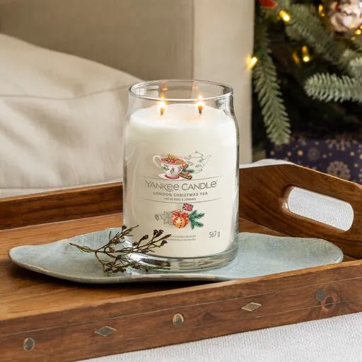 Yankee Candle Signature - Giara grande London Christmas Tea