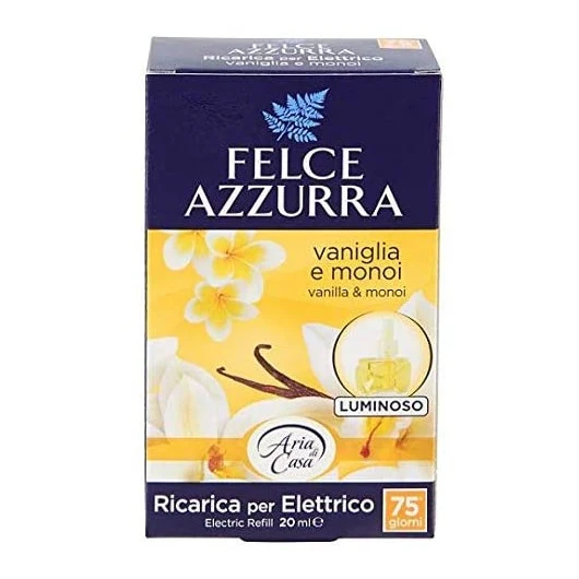 Felce Azzurra Aria Casa Elettrico Ricarica Vaniglia