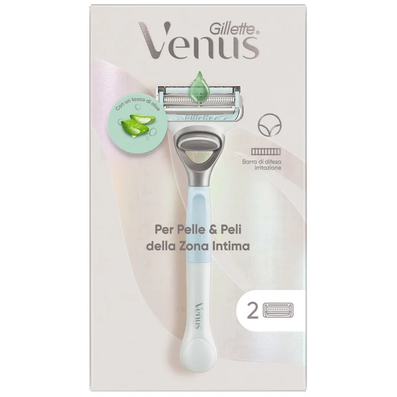 Gillette Venus Intimate Rasoio per Pelle e Zona Intima
