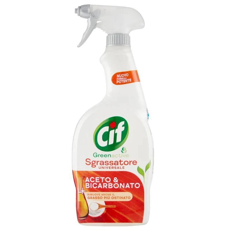 Cif Greenactive Sgrassatore 650ml - Aceto e Bicarbonato
