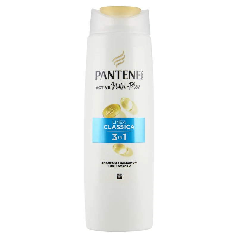 Pantene Pro-V Linea Classica 3 in 1 Shampoo + Balsamo + Trattamento Active Nutri-Plex 250 ml