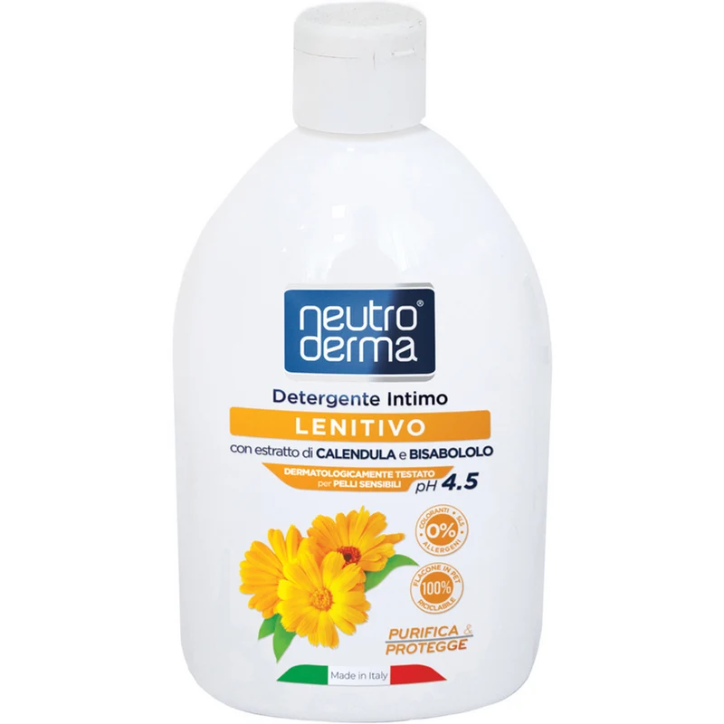 Neutro Derma - Detergente Intimo Lenitivo Calendula e Bisabololo - 400 ml