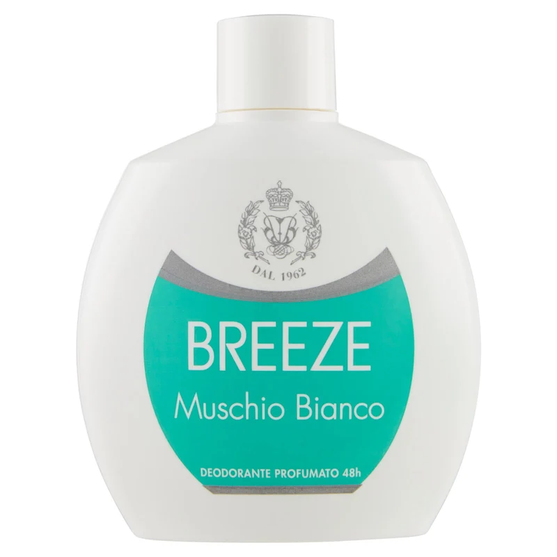 Breeze Muschio Bianco Deodorante Profumato 48h 100 mL