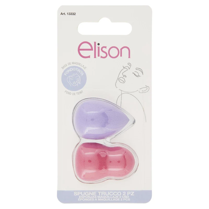 elison Spugne Trucco 2 pz