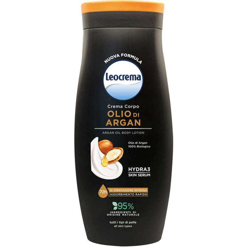 Leocrema - Crema Corpo Fluida Olio Argan Bio 250ml