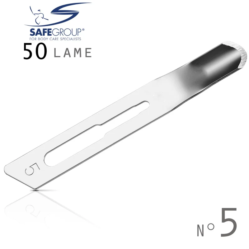 Safe Lame Sgorbie Sterili 50pz - n.5