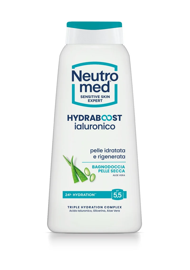 Neutromed - Bagno Pelle Secca Azzurro - 600 ml