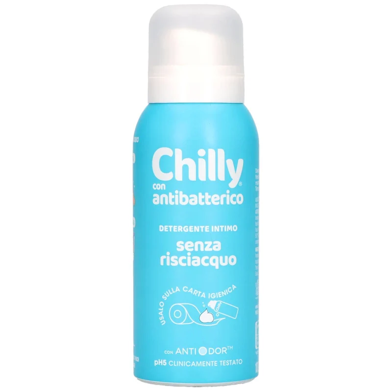 Chilly Detergente Intimo Mousse Antibatterico 100Ml