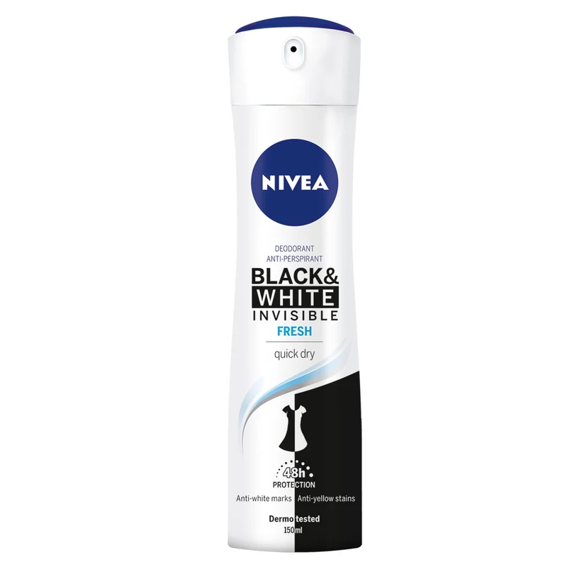 Nivea Deodorante Spray Black e White Fresh - 150ml