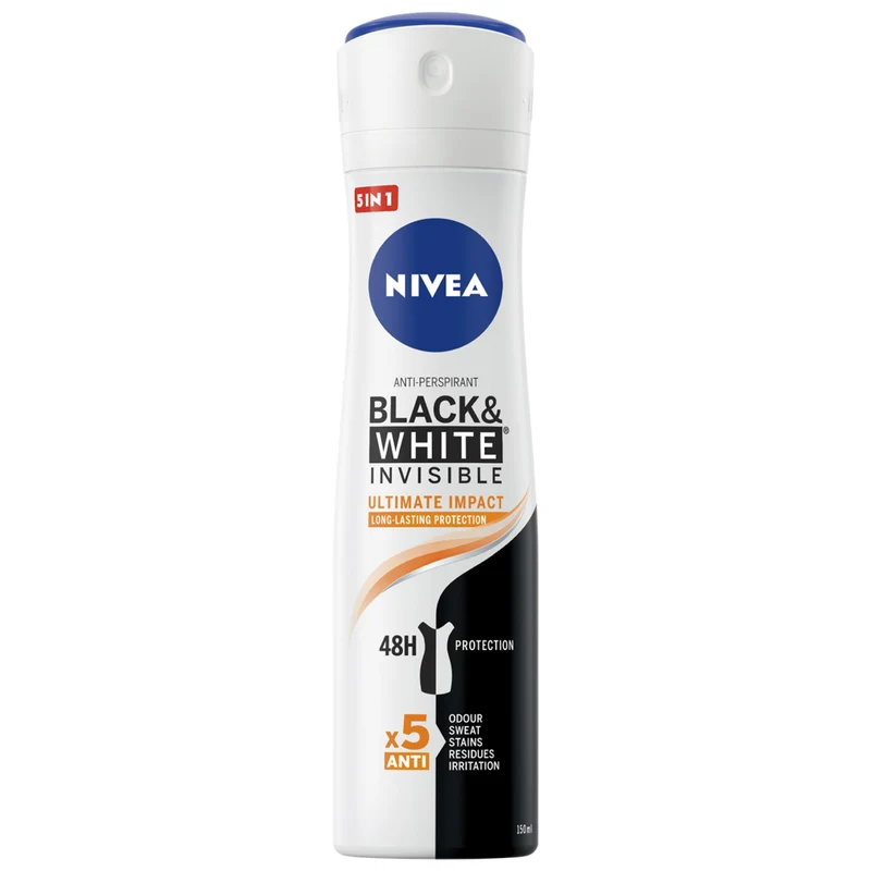 Nivea Deodorante Spray Black e White Ultimate - 150ml